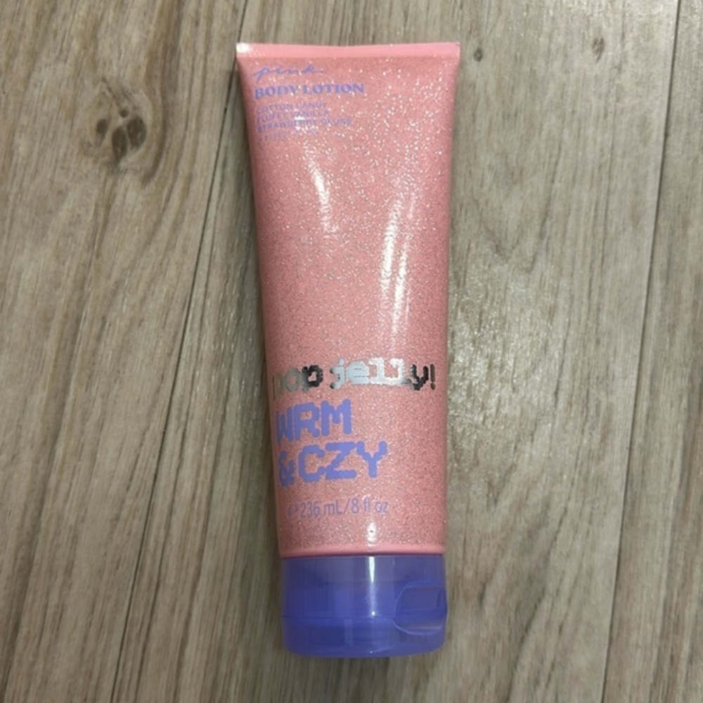 SALE 5/$25 📦 PINK Pop Jelly! Warm & Cozy Body Lotion
 8 fl oz